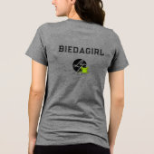 STL Gateway Badlanders Gecentreerd Donkere Kleur Tri-Blend Shirt (Achterkant)