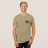 STL Gateway Badlanders Linksboven Mannen Tri-Blend Shirt (Voorkant volledig)