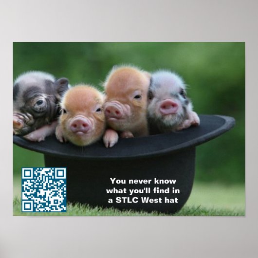 STLC West Hoed Poster (Voorkant)