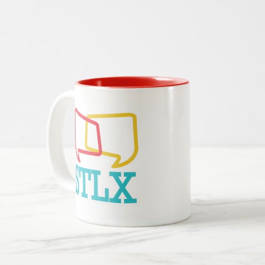STLX Two Tone Coffee Mok (Voorkant links)