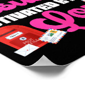 Stman Mailman Jesus Faith Christian Mail Lady Were Poster (Hoek)