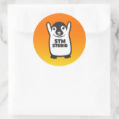 STM'S LOGO-STICKER RONDE STICKER (Tas)