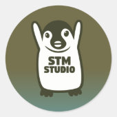 STM'S STICKER - EARTH (Voorkant)