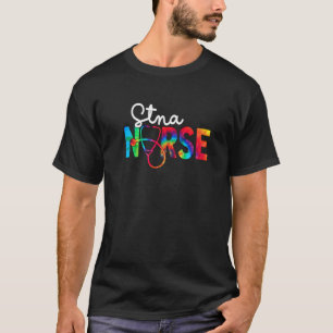 STNA Nurse Squad Watercol Love Stethoscope RN Nurs T-shirt