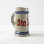 Sto Lat. Met Mokken voor bier (Voorkant links)