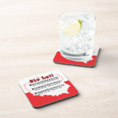 Sto Lat. Poolse Song-kaart Bier Onderzetter (Rechterzijde)