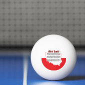 Sto Lat. Poolse Song-kaart Pingpongbal (Net)