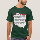 Sto Lat. Poolse Song-kaart T-shirt (Voorkant)