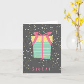 Sto Lat Poolse verjaardag, gefeliciteerd Kaart (Gele Bloem)