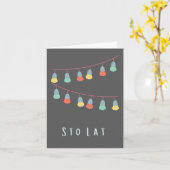 Sto lat Poolse verjaardag naamdag felicitaties  Kaart (Gele Bloem)