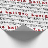 Sto Lat. Song Cadeaupapier (Hoek)