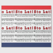 Sto Lat. Song Cadeaupapier (Vlak)