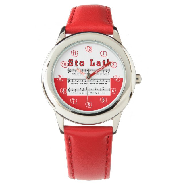 Sto Lat. Song Horloge (Voorkant)
