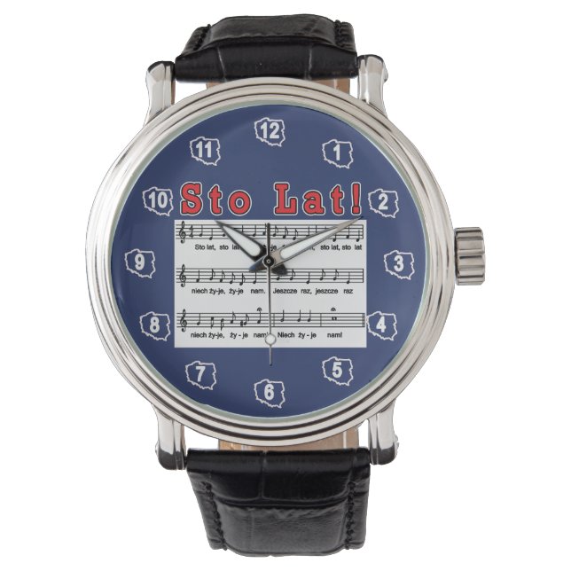 Sto Lat. Song Horloge (Voorkant)