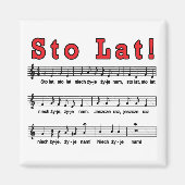 Sto Lat. Song Magneet (Voorkant)