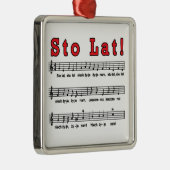 Sto Lat. Song Metalen Ornament (Rechts)