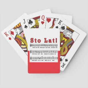 Sto Lat. Song Pokerkaarten