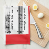 Sto Lat. Song Theedoek (Quarter Fold)