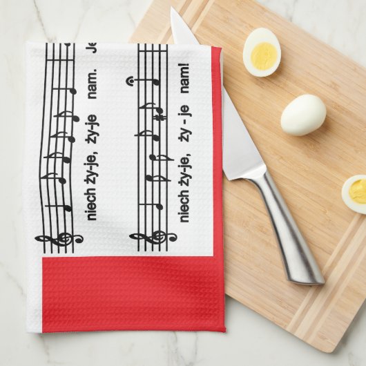 Sto Lat. Song Theedoek (Quarter Fold)