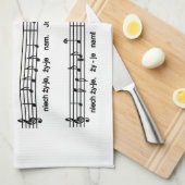 Sto Lat. Song Theedoek (Quarter Fold)