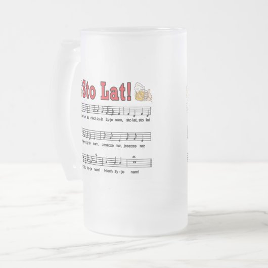 Sto Lat. Zong met Mokken voor bier (Voorkant links)