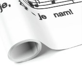 Sto Lat. Zong met Mokken voor bier Cadeaupapier (Rol Hoek)