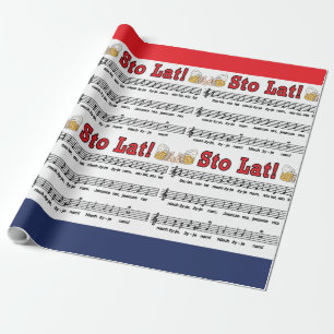 Sto Lat. Zong met Mokken voor bier Cadeaupapier