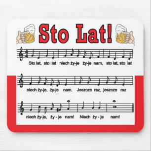 Sto Lat. Zong met Mokken voor bier Muismat