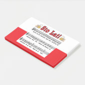 Sto Lat. Zong met Mokken voor bier Post-it® Notes (Schuin)