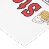 Sto Lat. Zong met Mokken voor bier Tafelkleed (Gekanteld)