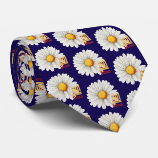 Stoa Daisy Navy Necktie Stropdas