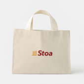 Stoa Floral Romeinen 11:36 Tas (Achterkant)