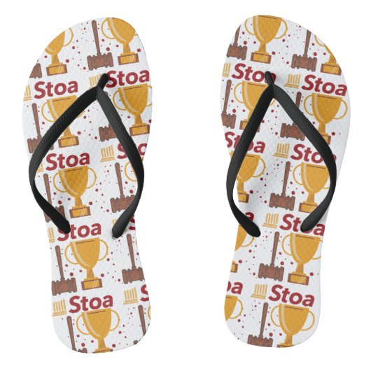 Stoa Logo Teenslippers (Voetbed)
