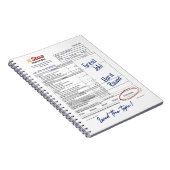 STOA Speech Ballot 5e en lager Notitieboek (Rechterzijde)