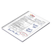 STOA Speech Ballot 5e en lager Notitieboek (Linkerzijde)