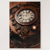 stoampunk-klokpuzzel legpuzzel (Verticaal)