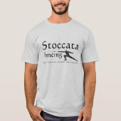 Stoccata Club Varsity Fencing T-shirt (Voorkant)