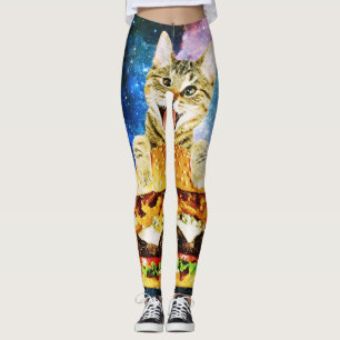 Stochamburger kat leggings