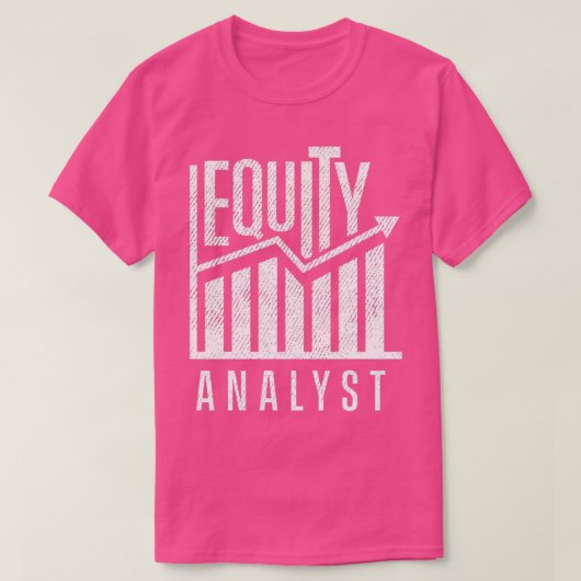 Stock Analysis Equity Analyst Trader 20 T-shirt (Design voorkant)