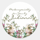 Stock Bloem / Gift Label (Voorkant)