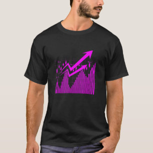 Stock Broker Hobby Trader Chart Analyst T-shirt