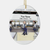 Stock Broker - Male Keramisch Ornament (Rechts)