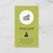 Stock Broker Visitekaartje (Voorkant)