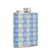 Stock Candystripe Blue Tan Heupfles (Rechts)