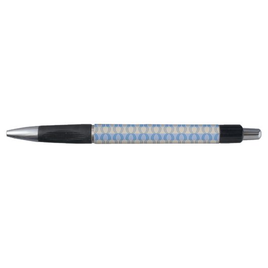 Stock Candystripe Blue Tan Pen (Voorkant)
