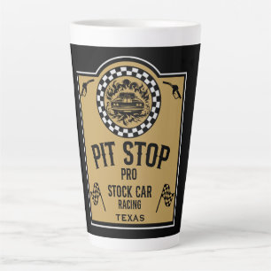 Stock Car Racing Cadeau Latte Mok