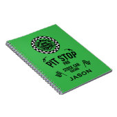 Stock Car Racing Cadeau Notitieboek (Rechterzijde)