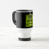 Stock Car Racing Cadeau Reisbeker (Voorkant links)