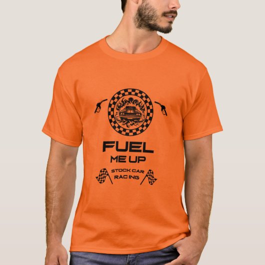 Stock Car Racing Cadeau T-shirt (Voorkant)