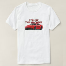 Stock Car Racing T-shirt - Zwart | Ik Vertrouw de